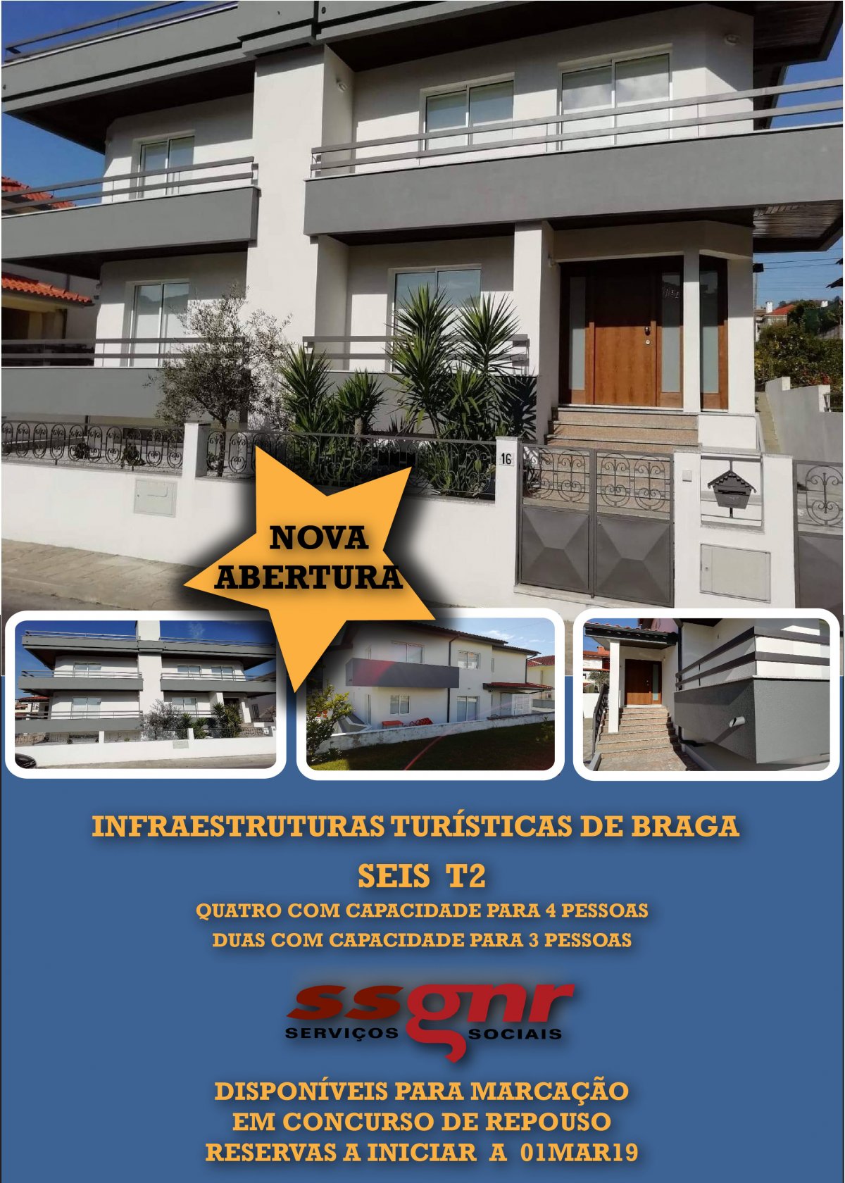 Reabertura das Infraestruturas Turísticas de Braga