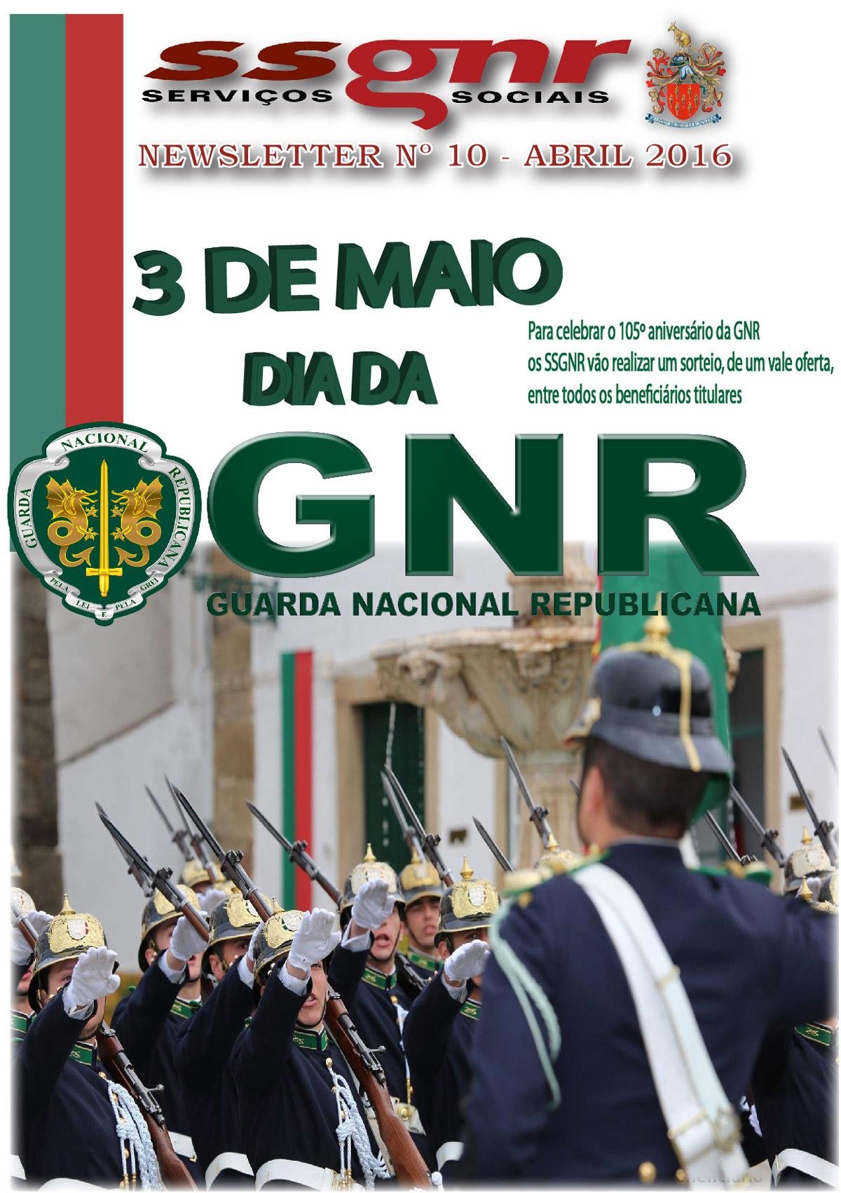 Dia da GNR - 3 de maio - Resultado do Sorteio