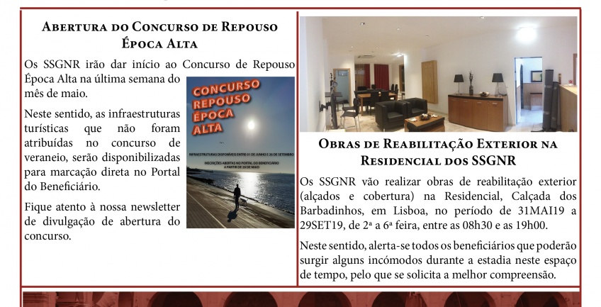 INFORMAÇÃO MENSAL Nº 05/2019