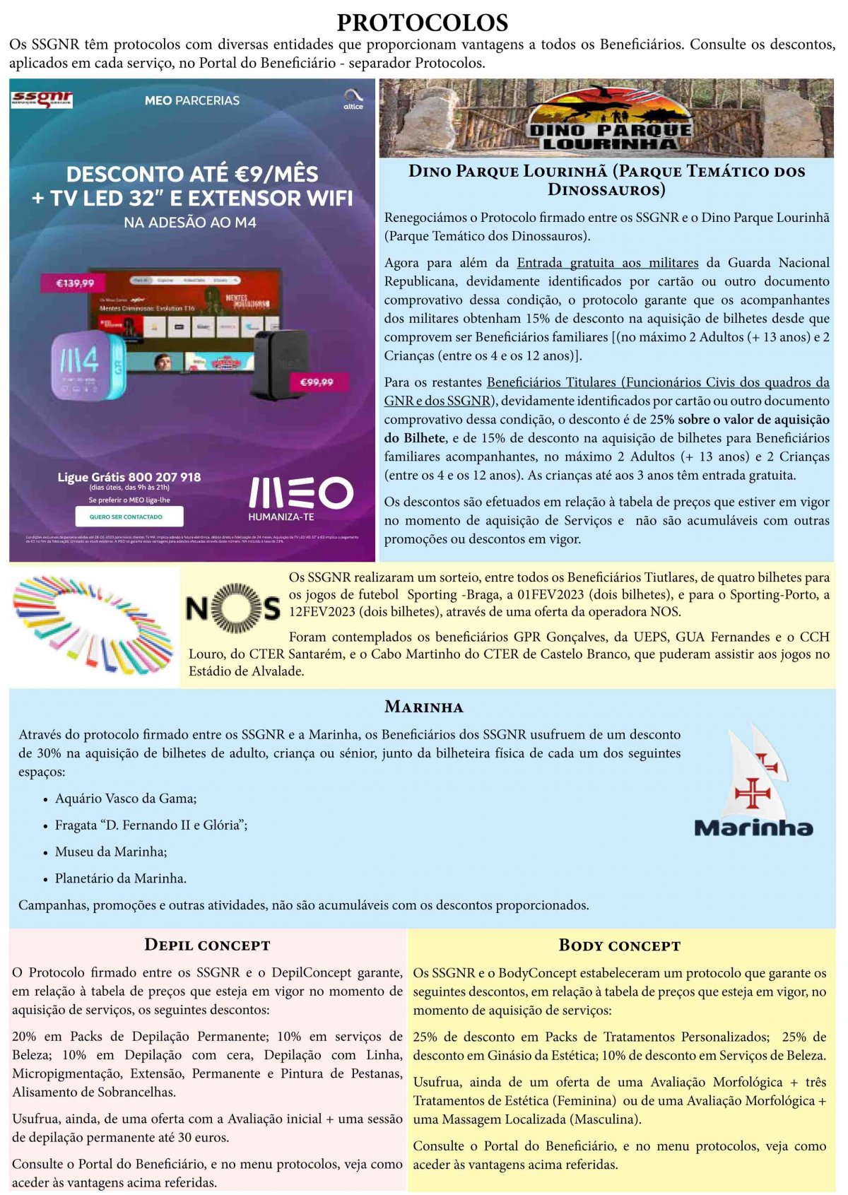 Informação Mensal – fevereiro 2023