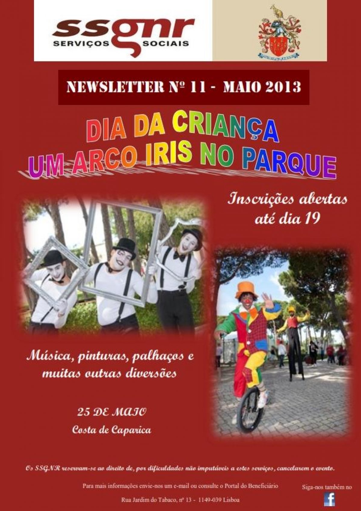 Dia da Criança - Um Arco Iris no Parque