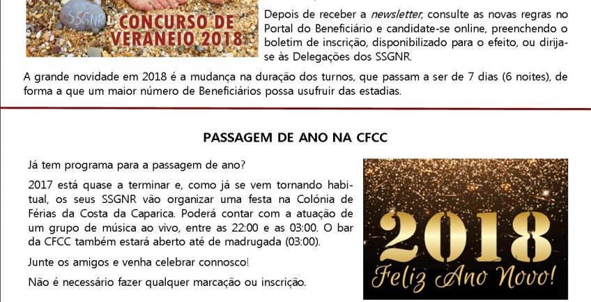 Informação Mensal nº12/2017 - Dezembro