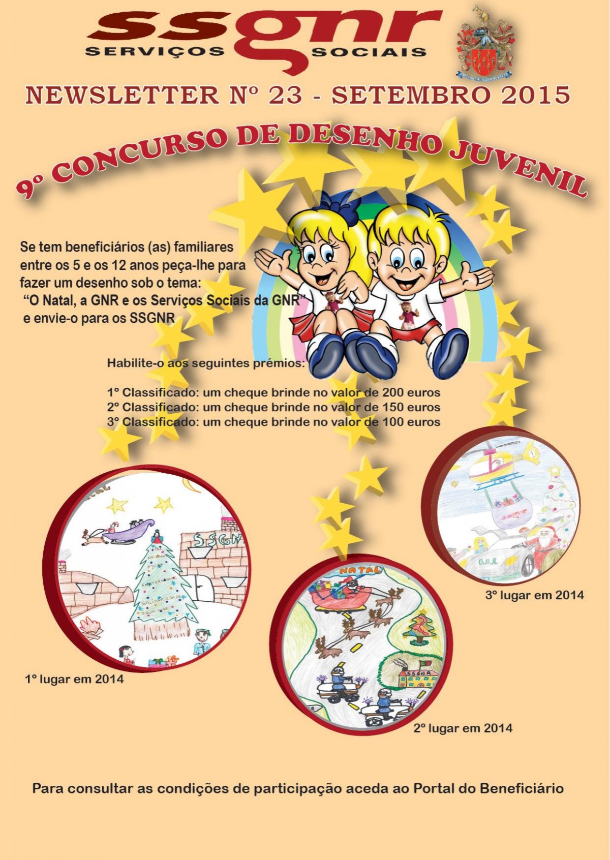 Resultados do Concurso De Desenho Juvenil dos SSGNR - 2015