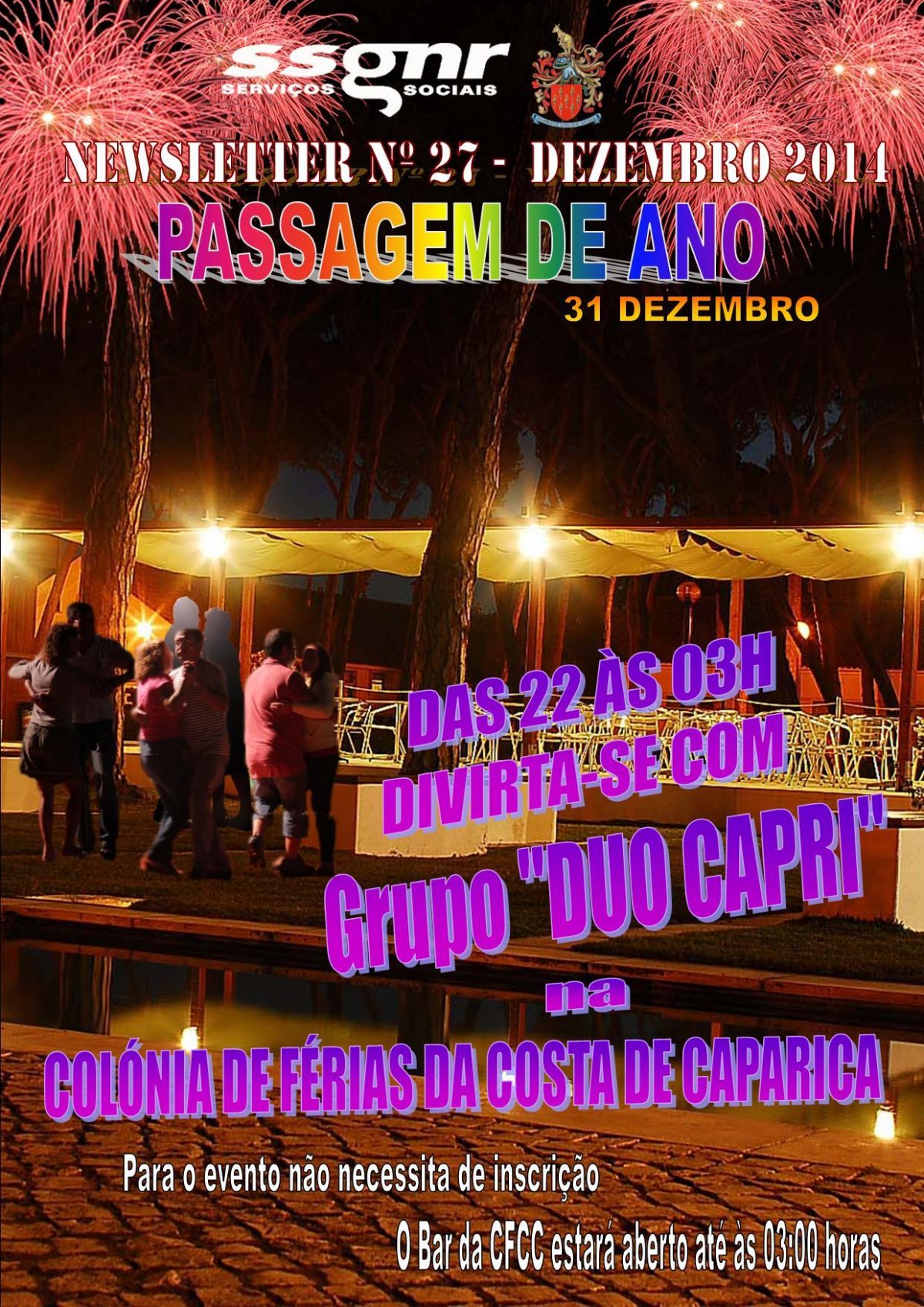 Passagem de Ano na CFCC
