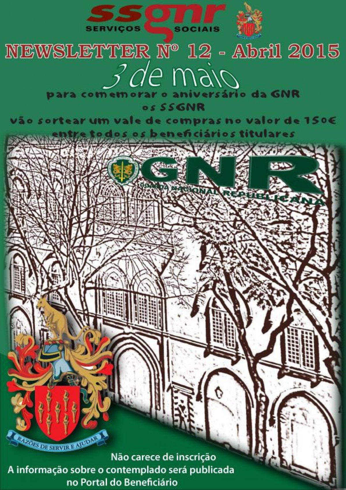Dia da GNR – 3 de maio – Resultado do Sorteio