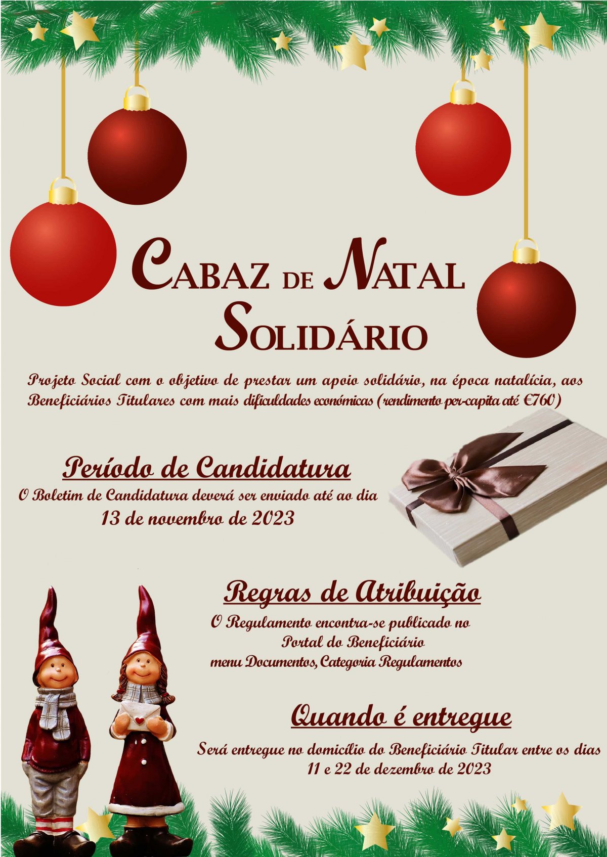 Cabaz de Natal Solidário