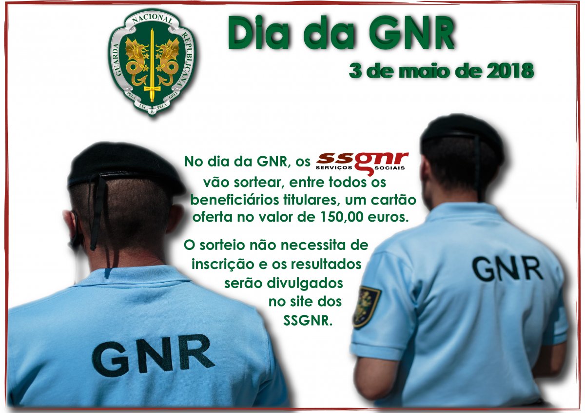 Sorteio Comemorativo do Dia da GNR