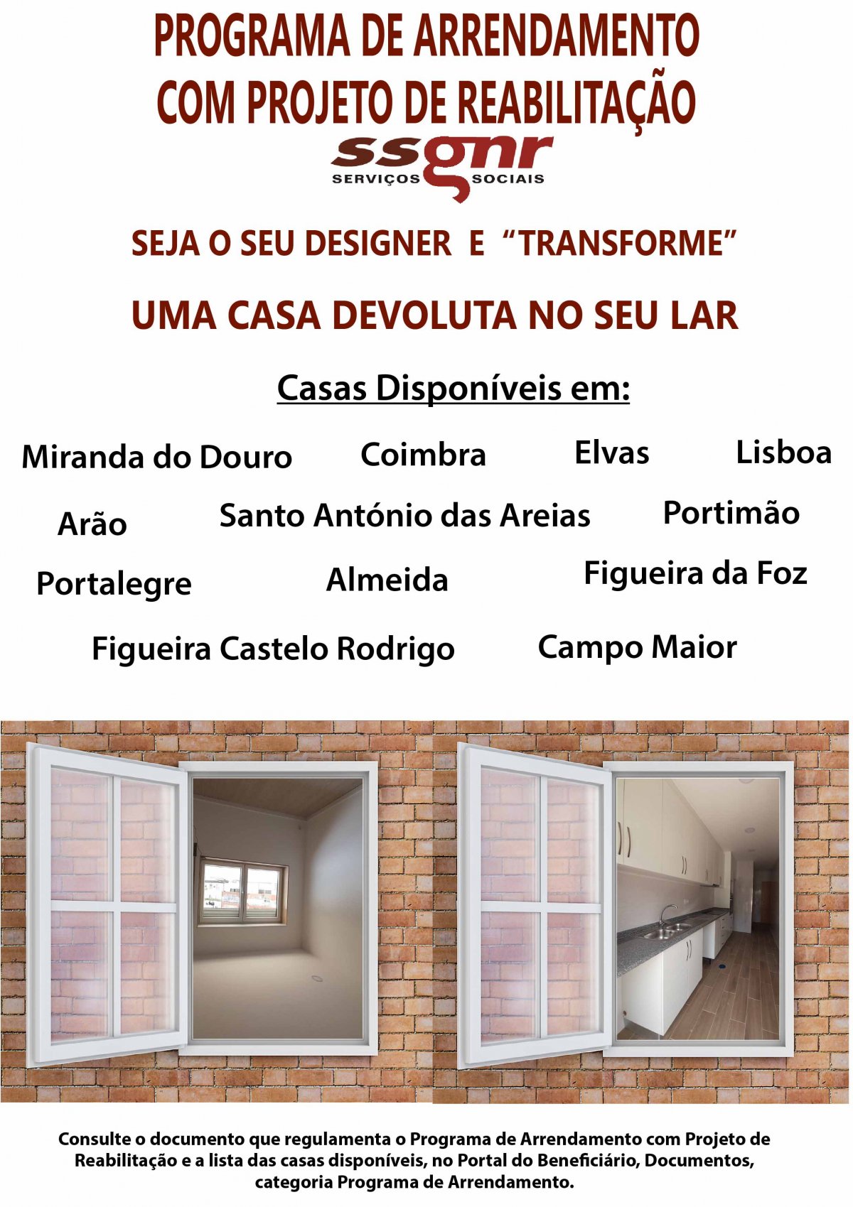 Programa de Arrendamento com Projeto de Reabilitação