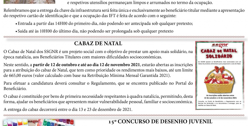 Informação Mensal – outubro 2021