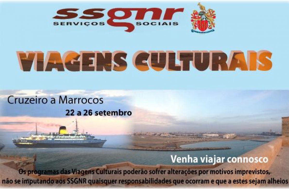Resultados Viagem Cultural dos SSGNR - Cruzeiro a Marrocos