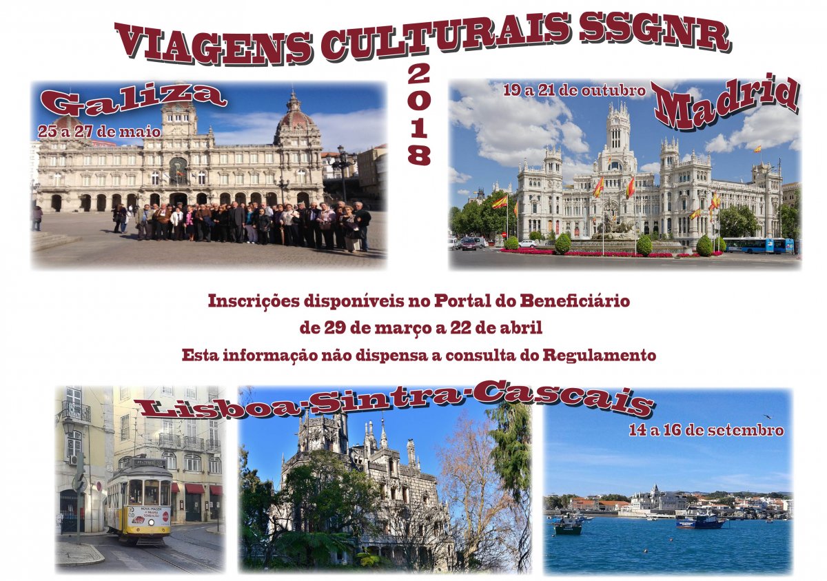 Viagens Culturais SSGNR 2018