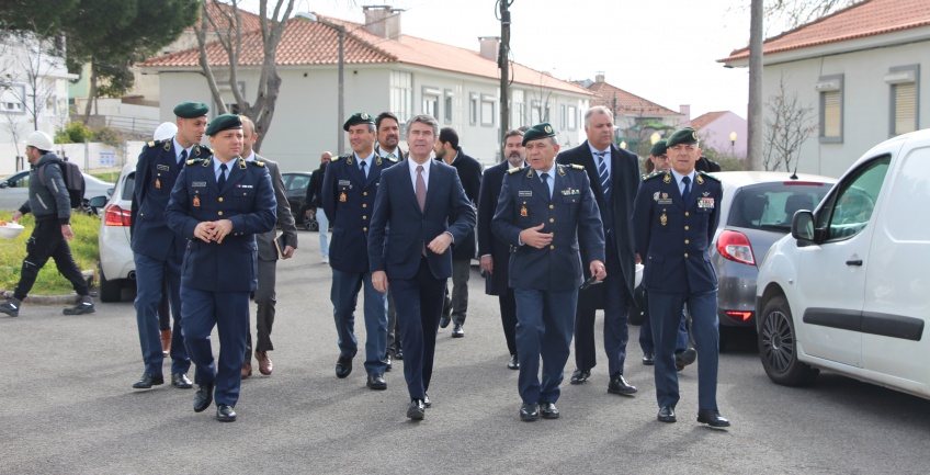 Visita do Ministro da Administração Interna aos SSGNR