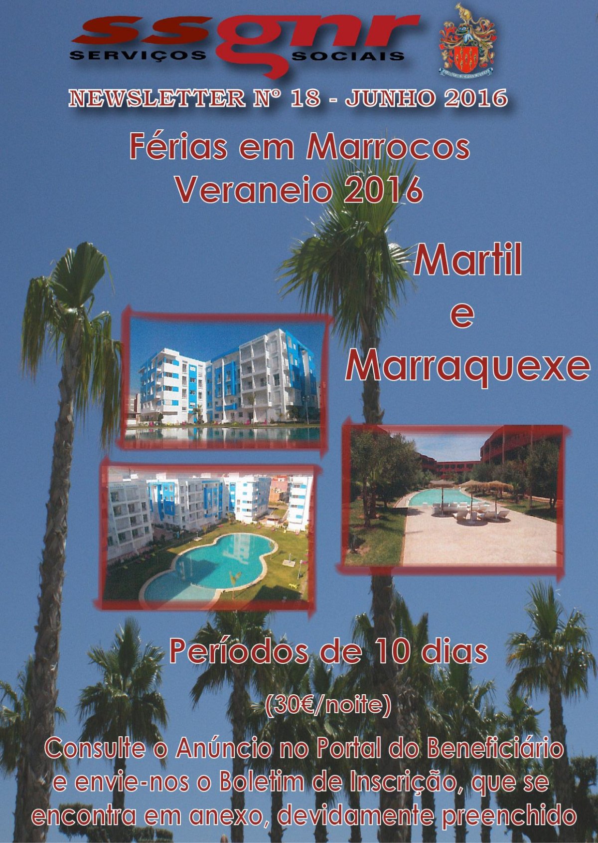 Concurso de Veraneio Marrocos - 2016