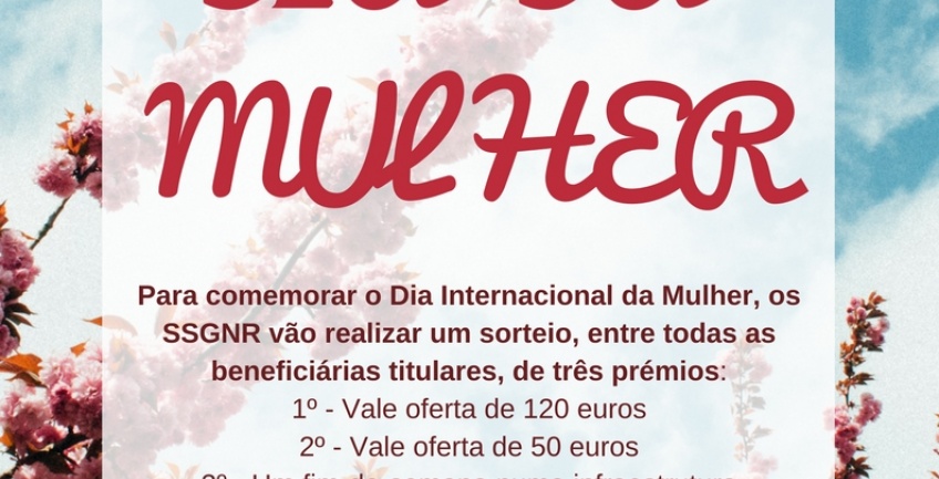 Dia Internacional da Mulher - Resultado do Sorteio - 2018
