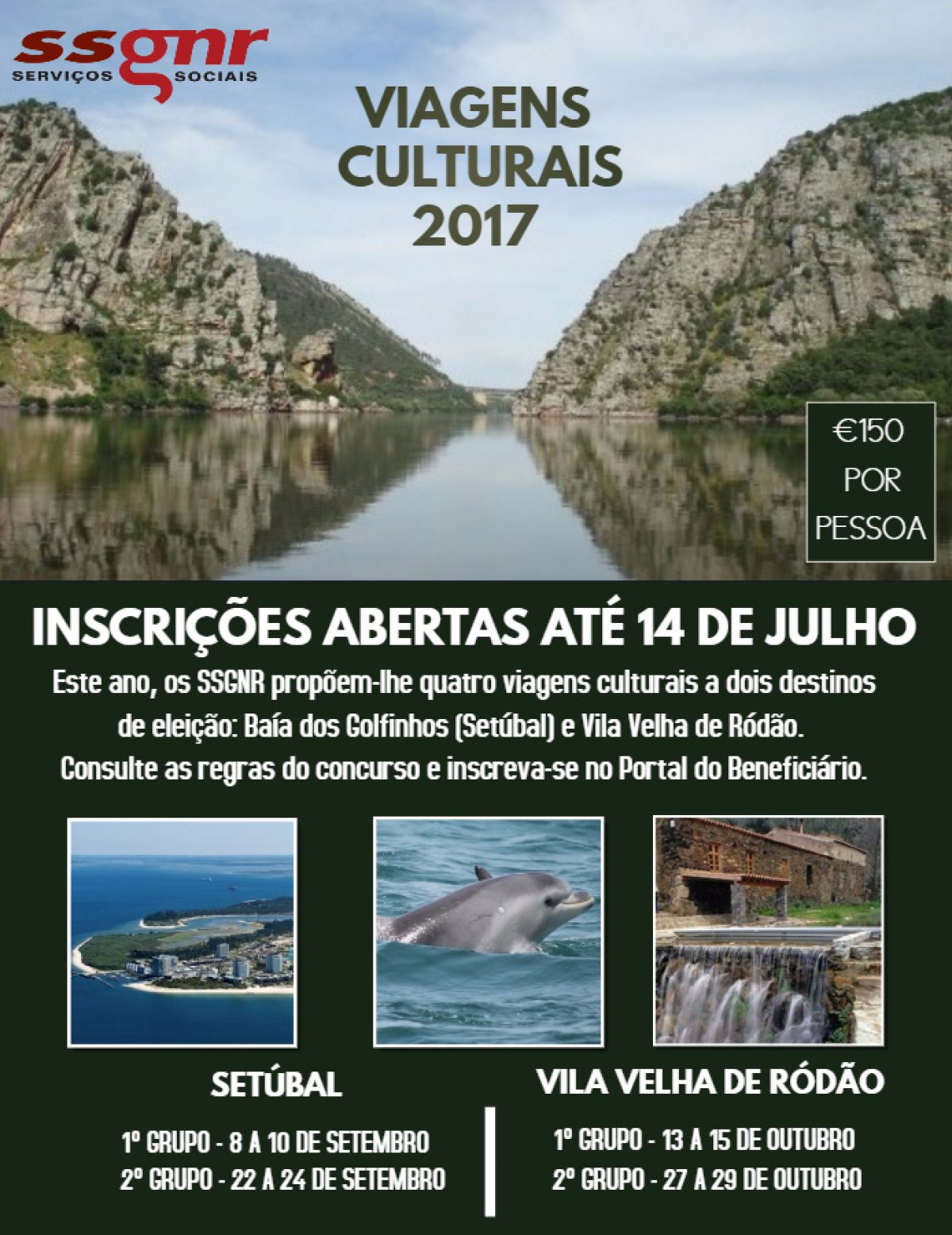 Lista de atribuições das Viagens Culturais 2017 