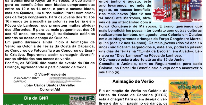Informação Mensal nº 06/2015 – Junho