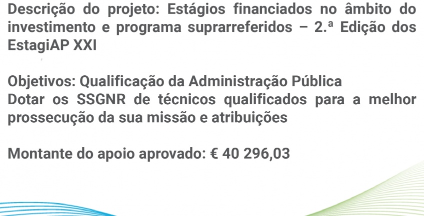 Programa de estágios na Administração direta e indireta do Estado (N.º 04/C19-i07.05/2022)