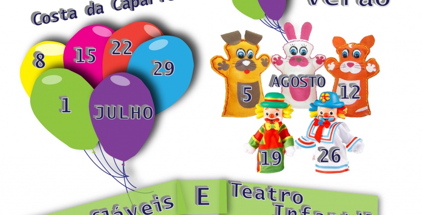 Animação Infantil na Colónia de Férias da Costa da Caparica - Verão 2018