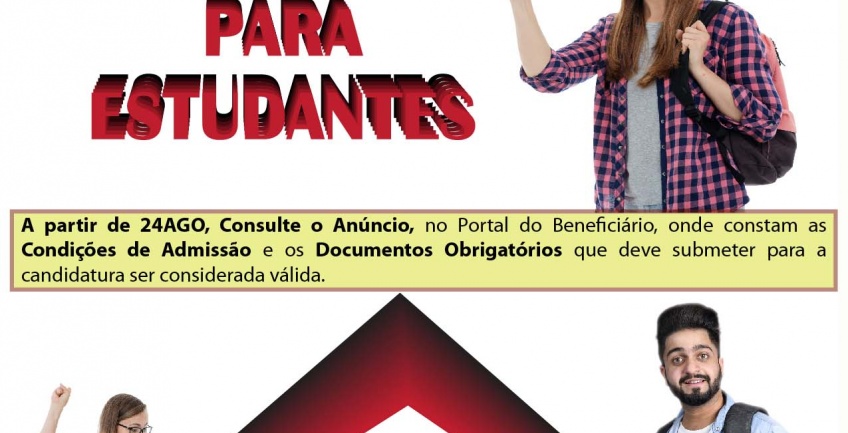 Abertura das Inscrições para os Alojamentos de Estudantes dos SSGNR - 2022