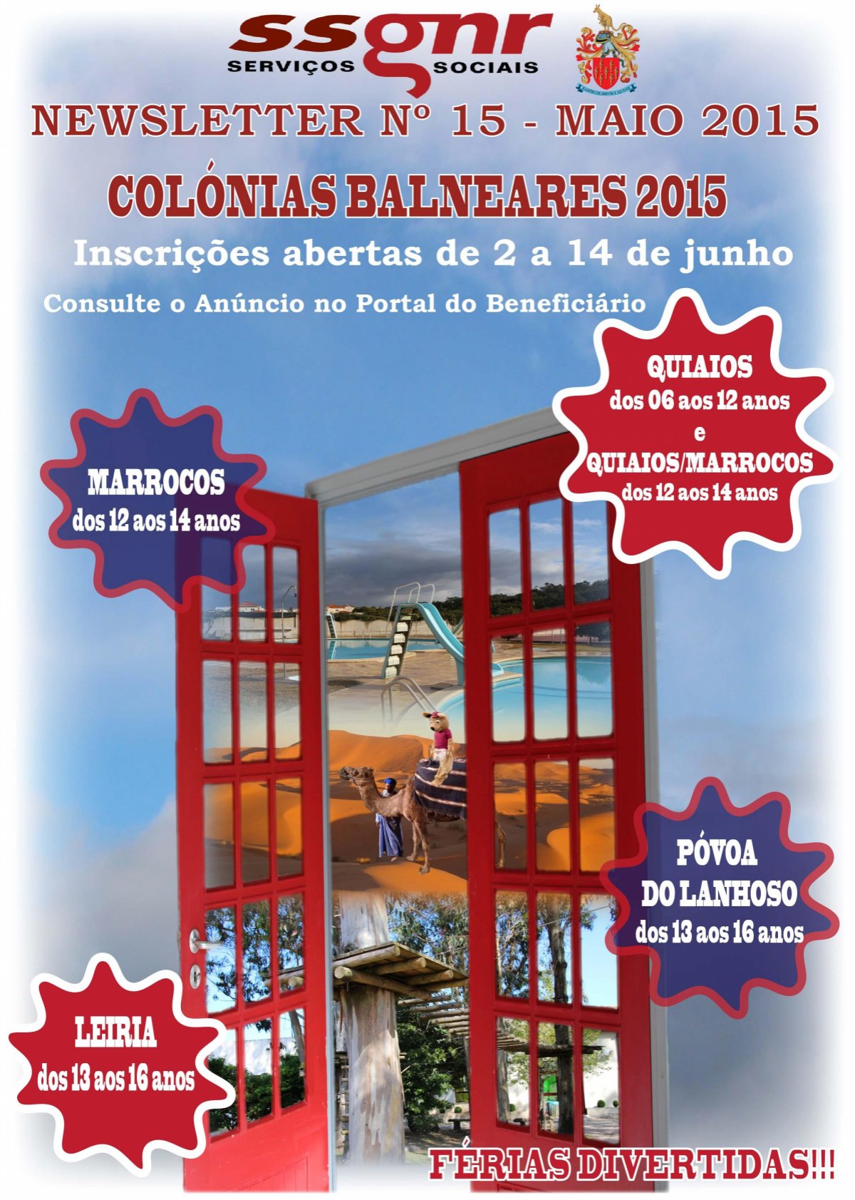 Concurso Colónias Balneares SSGNR 2015