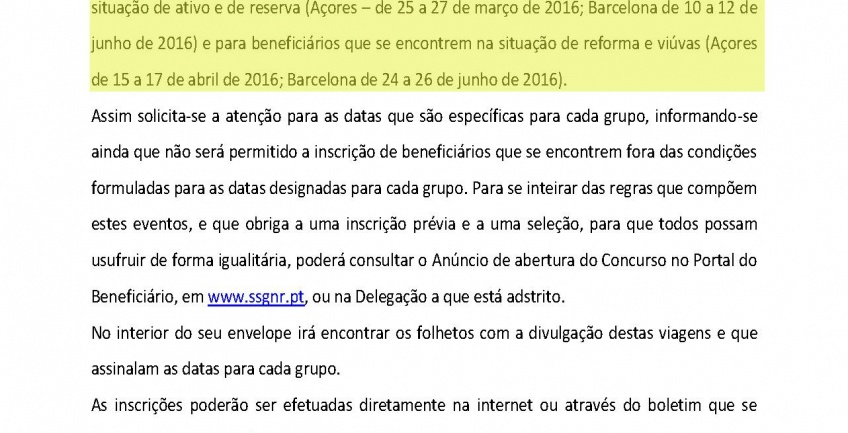 Esclarecimento - Viagens Culturais