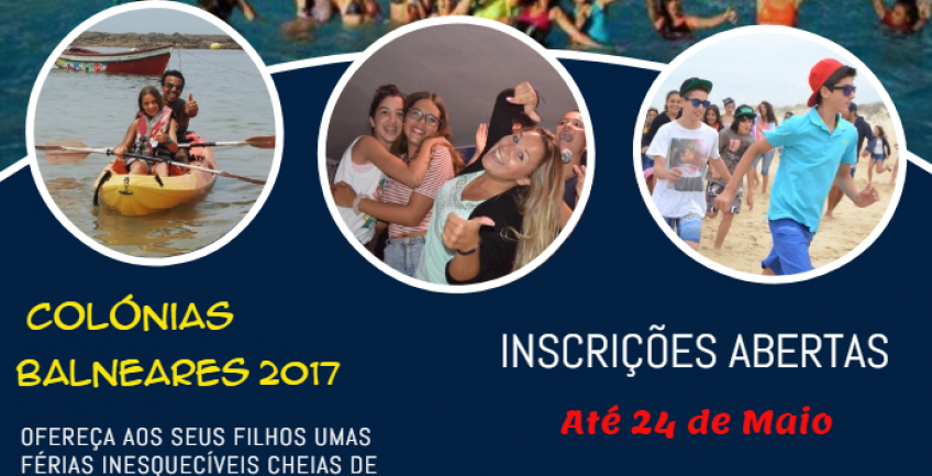 Listas de atribuições das Colónias Balneares 2017