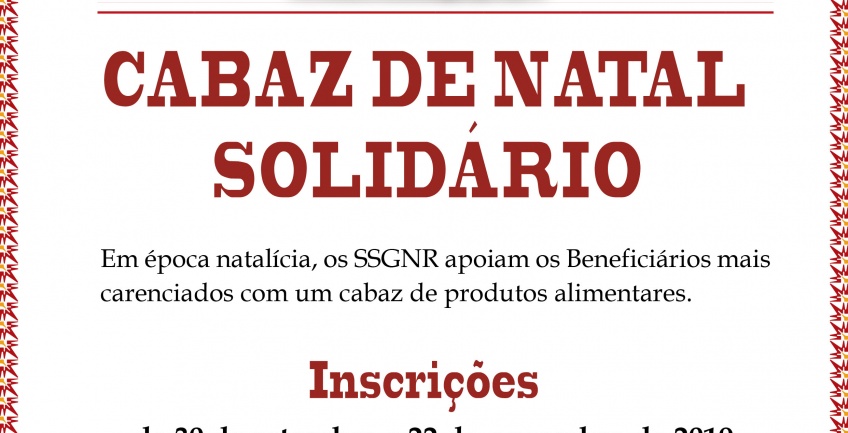 Cabaz de Natal Solidário