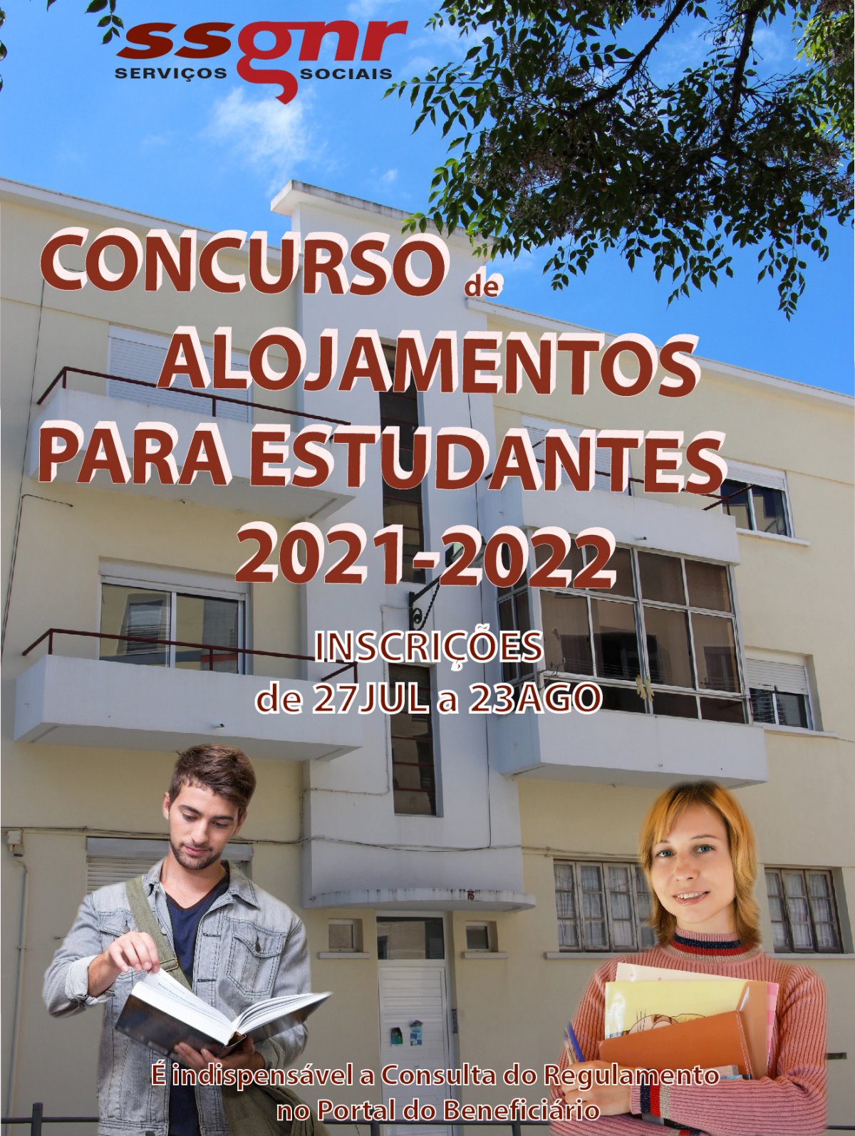 Concurso de Alojamentos para Estudantes - Ano letivo 2021-2022