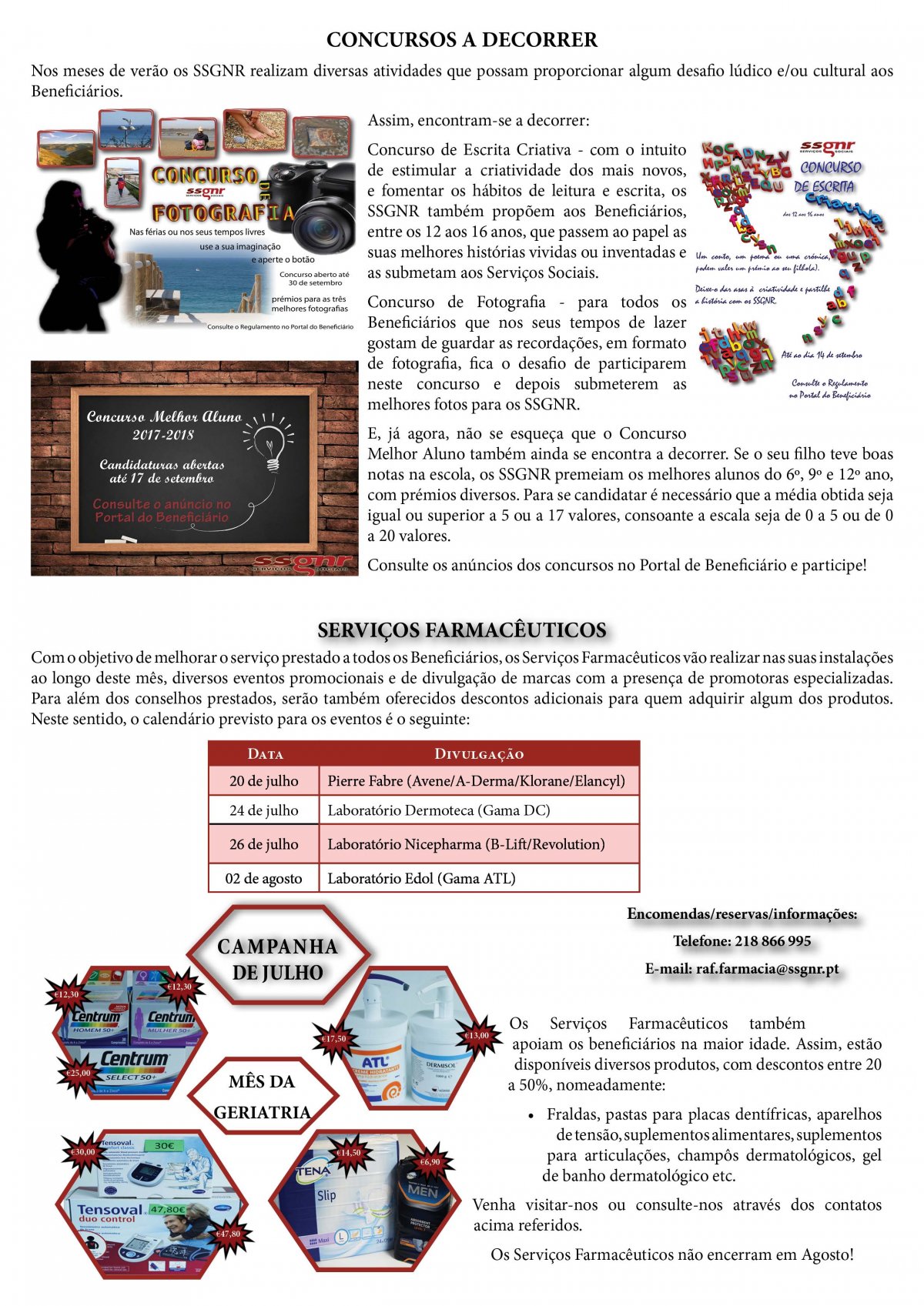 INFORMAÇÃO MENSAL Nº7/2018