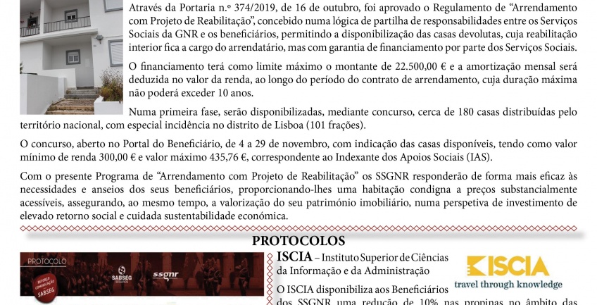 INFORMAÇÃO MENSAL Nº 11/2019