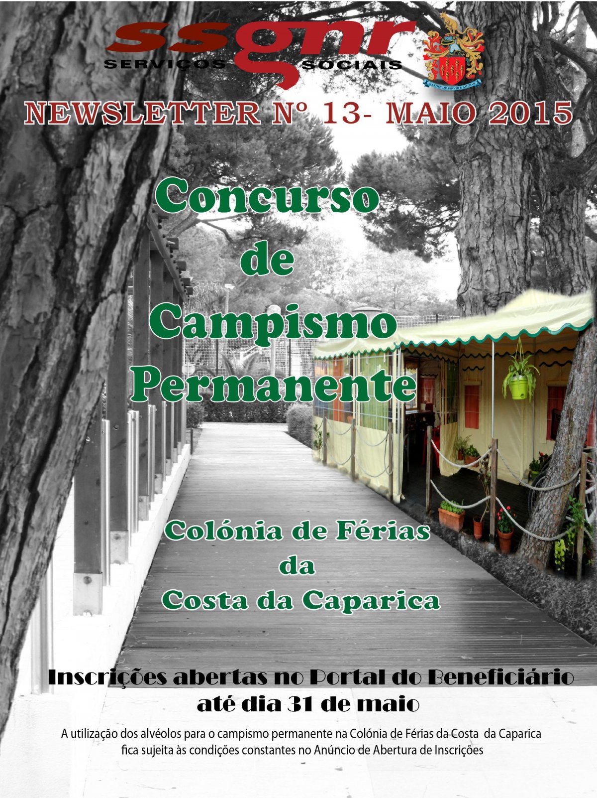 Lista de Atribuição Concurso Campismo Permanente - CFCC - 2015/2016