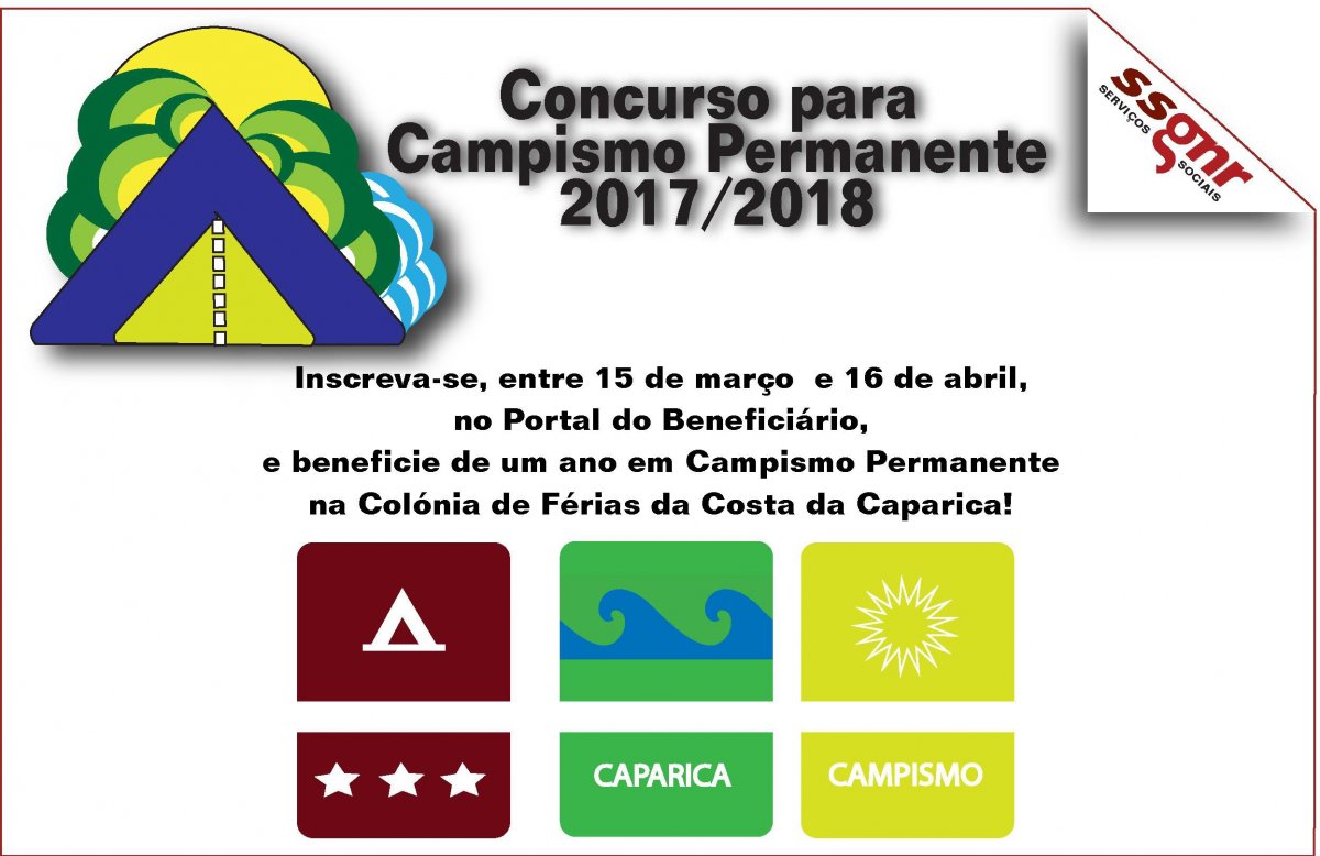 Lista de Atribuição Concurso Campismo Permanente - CFCC - 2017/2018
