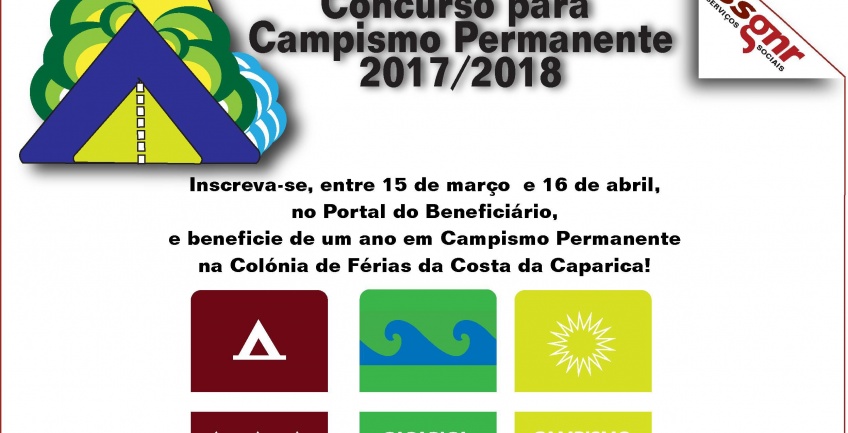 Lista de Atribuição Concurso Campismo Permanente - CFCC - 2017/2018