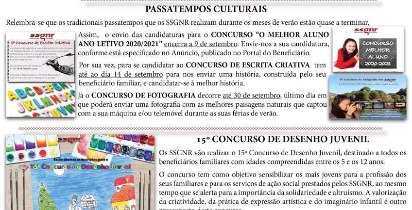 Informação Mensal – setembro 2021