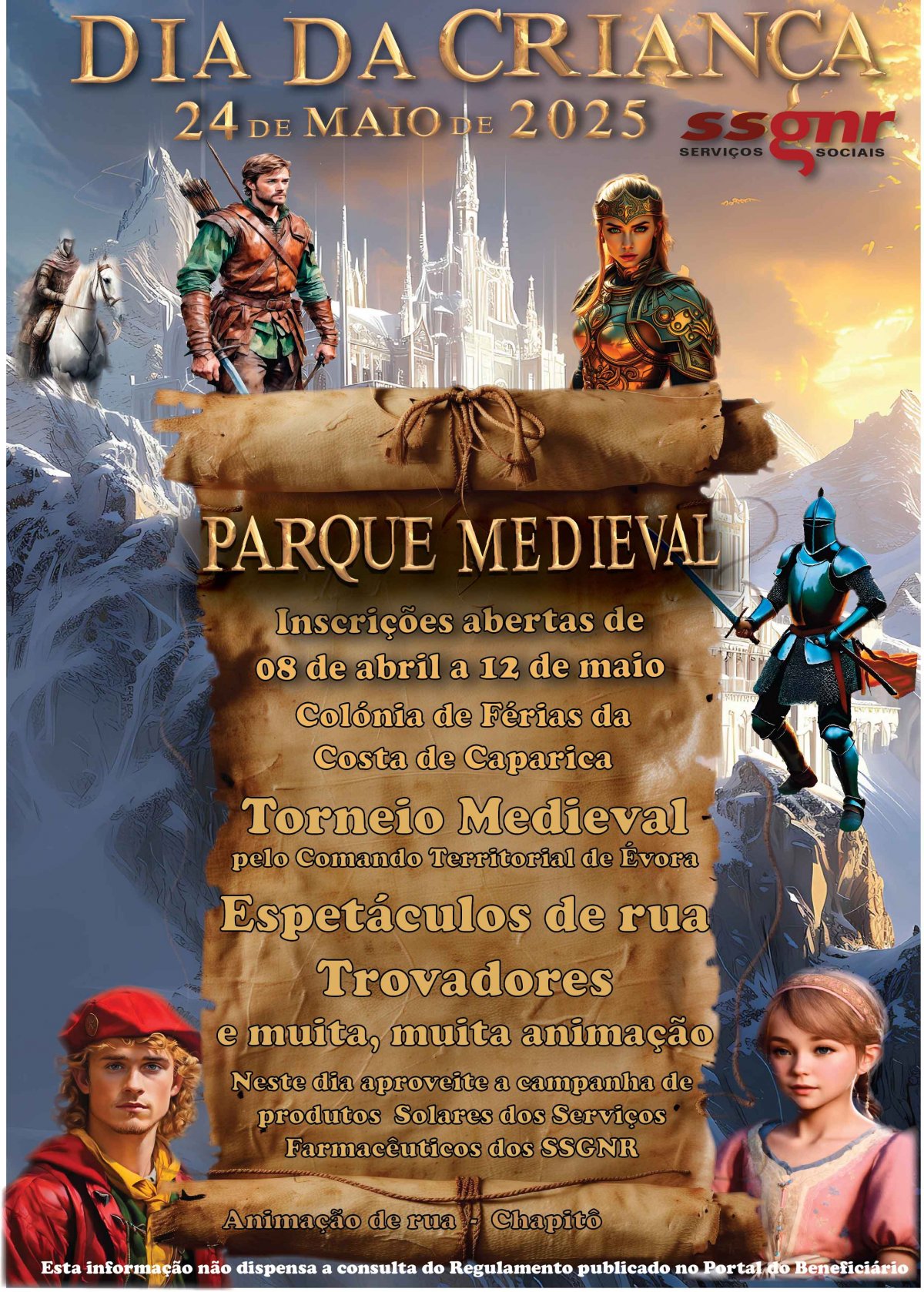 Abertura das Inscrições para o Evento Dia da Criança SSGNR 2025